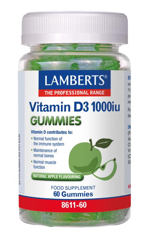 Lamberts Vitamine D3 1000Ie Gummies