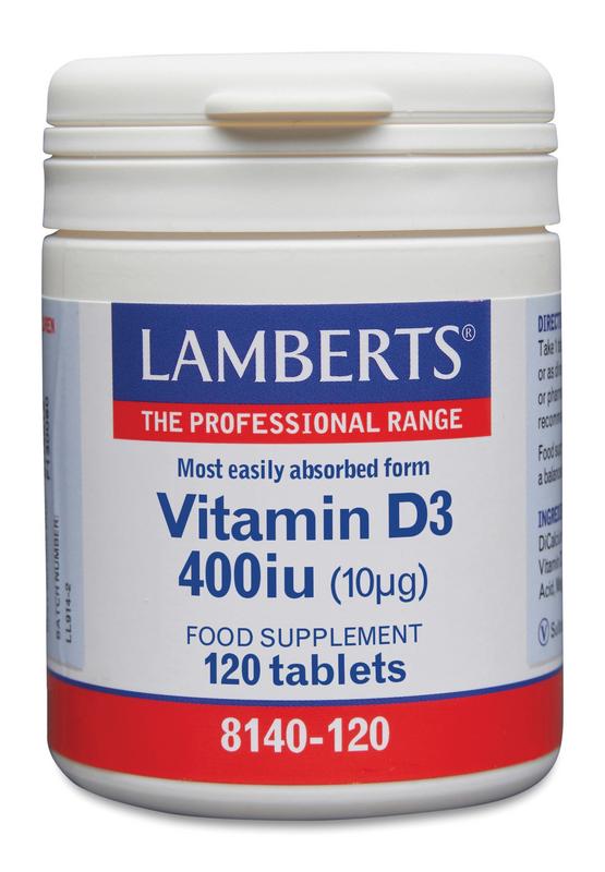 Lamberts Vitamine D3 400Ie10mcg