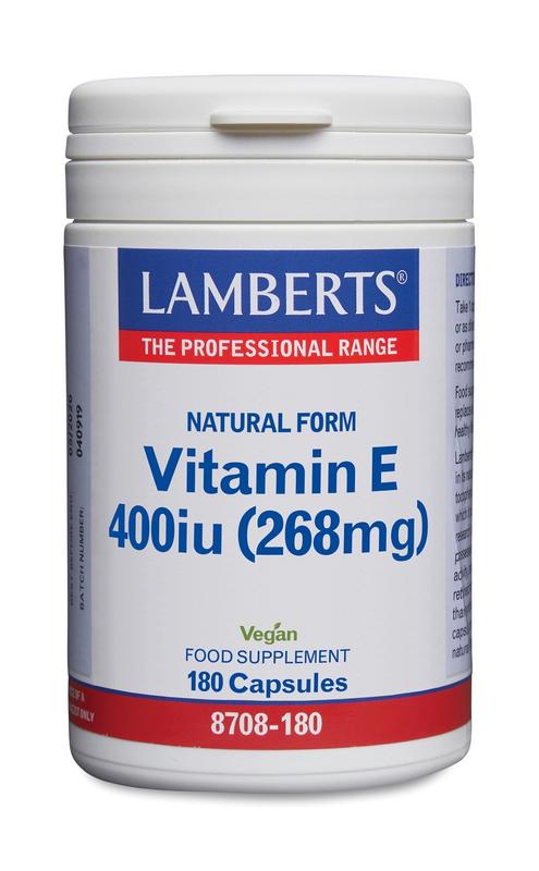 Lamberts Vitamine E 400Ie Natuurlijk