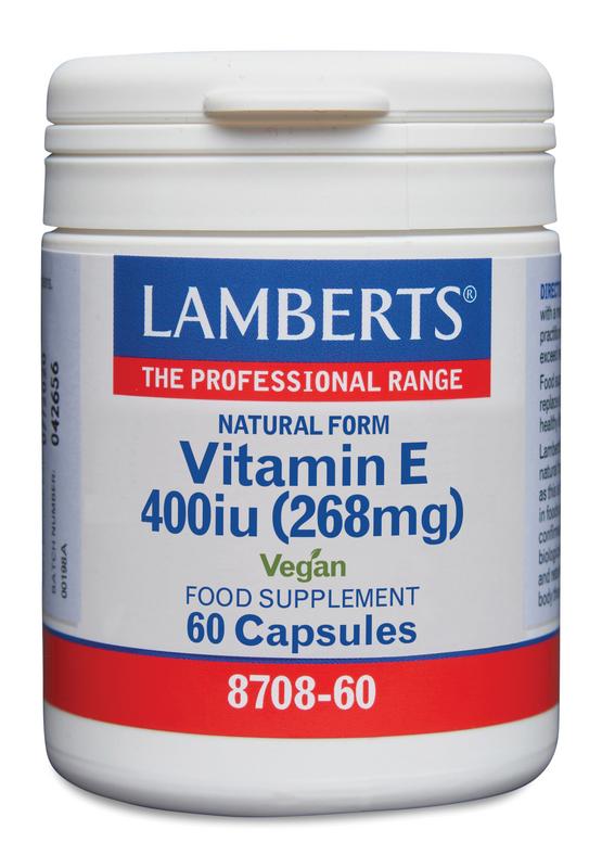 Lamberts Vitamine E 400Ie Natuurlijk