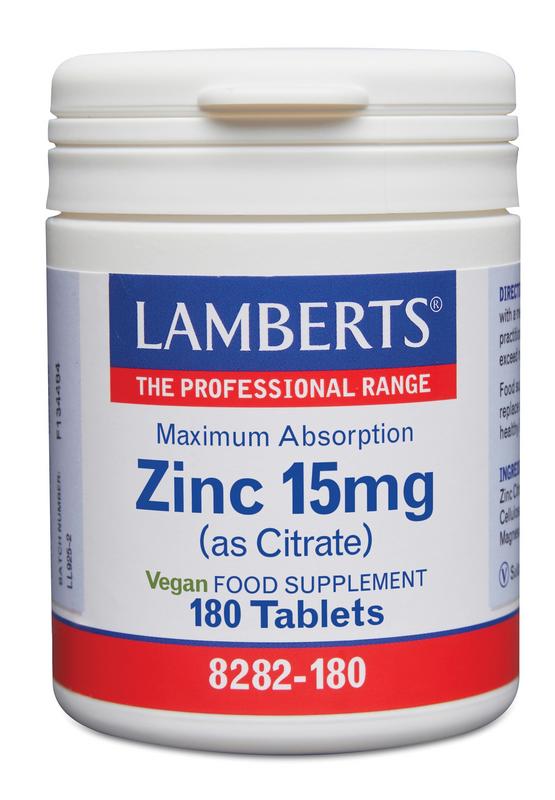 Lamberts Zink Citraat 15Mg