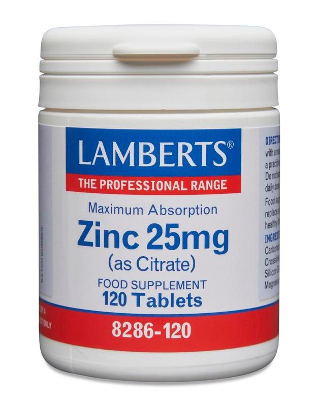 Lamberts Zink Citraat 25Mg