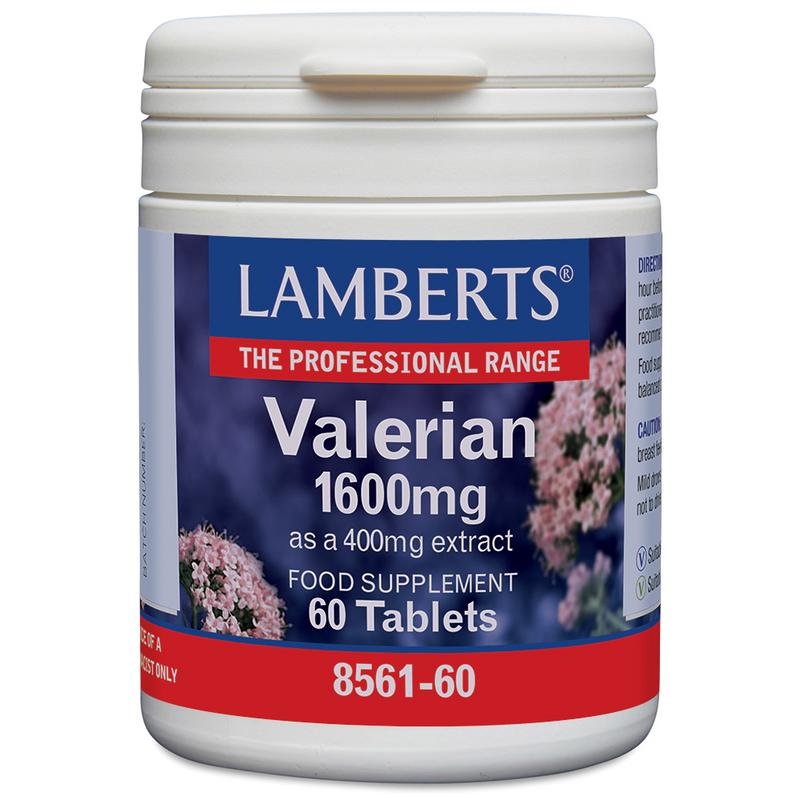 Valeriaan 1600Mg 8561-60 Lamberts