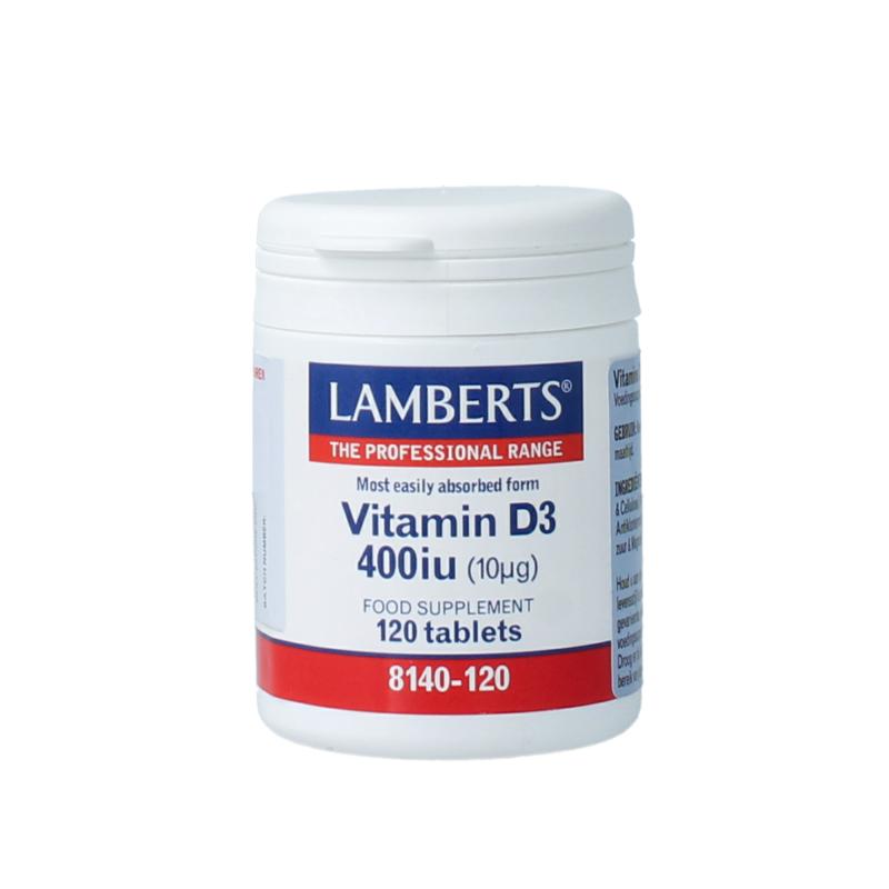 Vitamine D 400Ie 8140-120 Lamberts