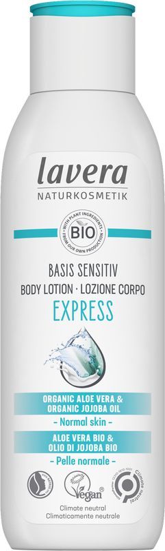 Lavera Basis Sensitiv Bodylotion Express Bio
