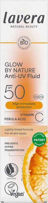 Lavera Glow By Nature Anti-Uv Fluid Spf50
