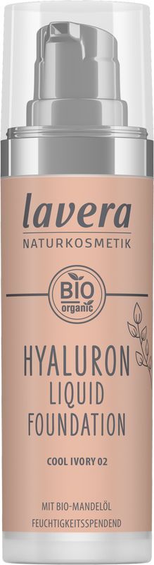 Lavera Hyaluron Liquid Foundation Cool Ivory 02 Bio