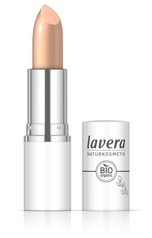 Lavera Lipstick Cream Glow Peachy Nude 04