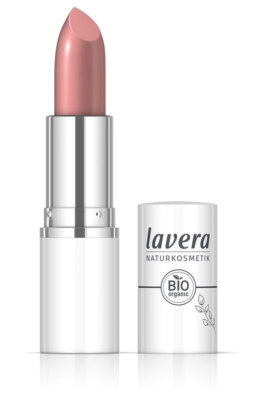 Lavera Lipstick Cream Glow Retro Rose 02