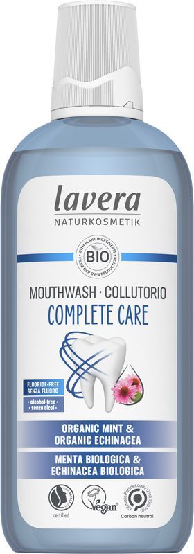 Lavera Mondwater Complete Care Fluoridevrij Bio