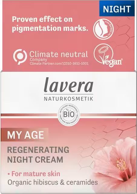 Lavera My Age Night Cream Regeneration Duitstalig Bio