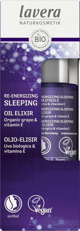 Lavera Re-Energizing Sleeping Oil Elixir Bio