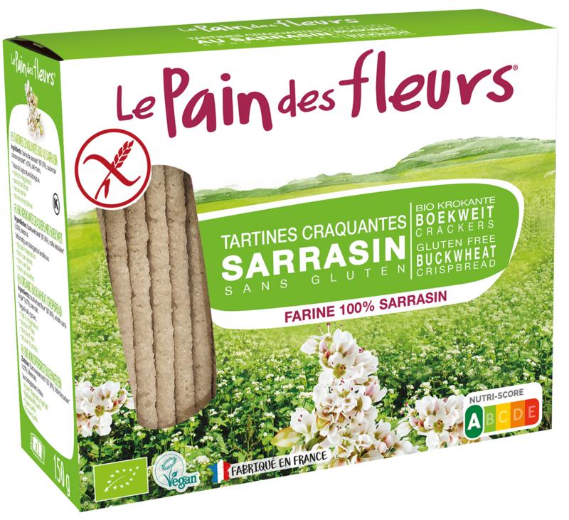 Le Pain Des Fleurs Boekweit Crackers - 150gr