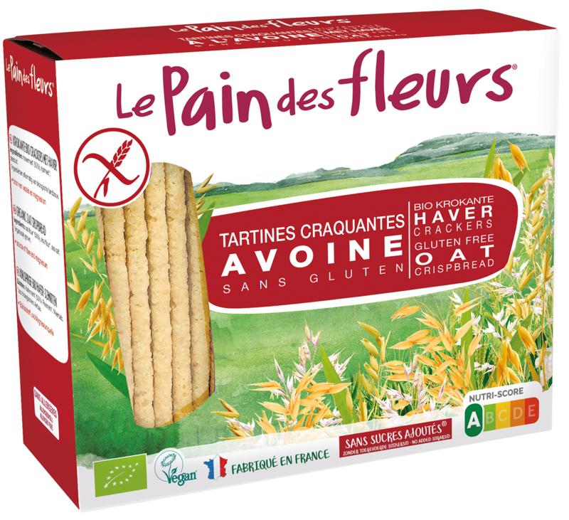 Pain Des Fleurs Haver Crackers Bio
