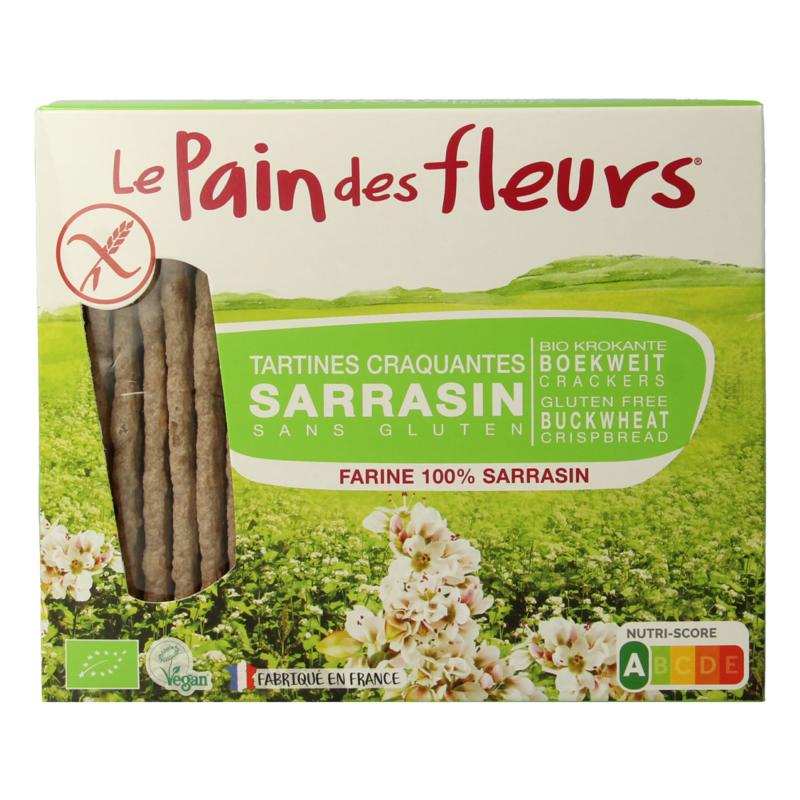 Le Pain Des Fleurs Boekweit Crackers - 150gr