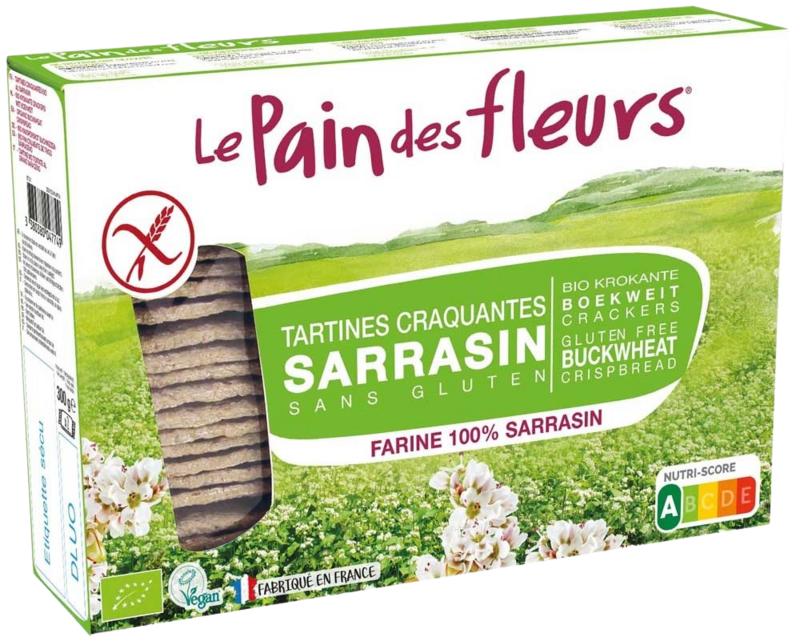 Le Pain Des Fleurs Boekweit Crackers - 300gr