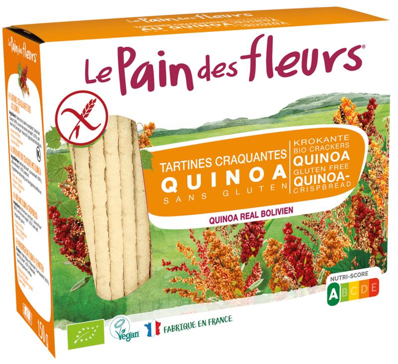 Pain Des Fleurs Quinoa Crackers Bio