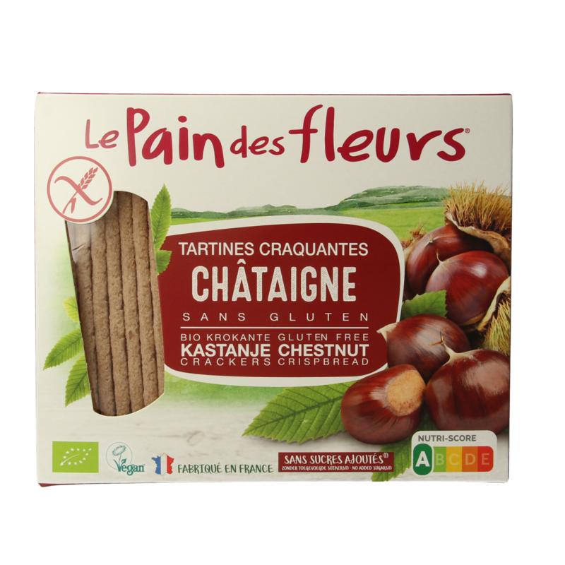 Pain Des Fleurs Tamme Kastanje Crackers - 150gr