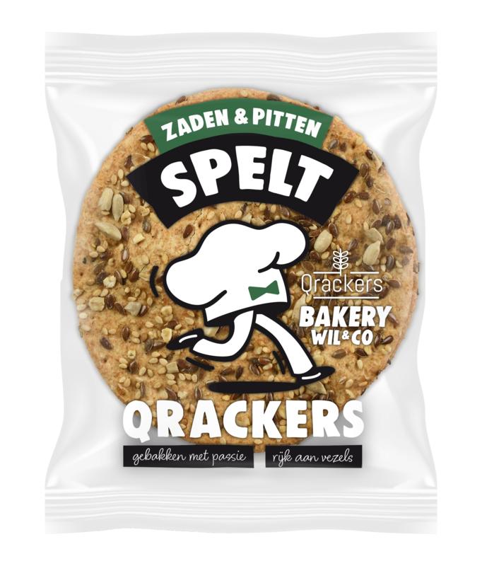 Leev Crackers Spelt Zadenpitten Bio
