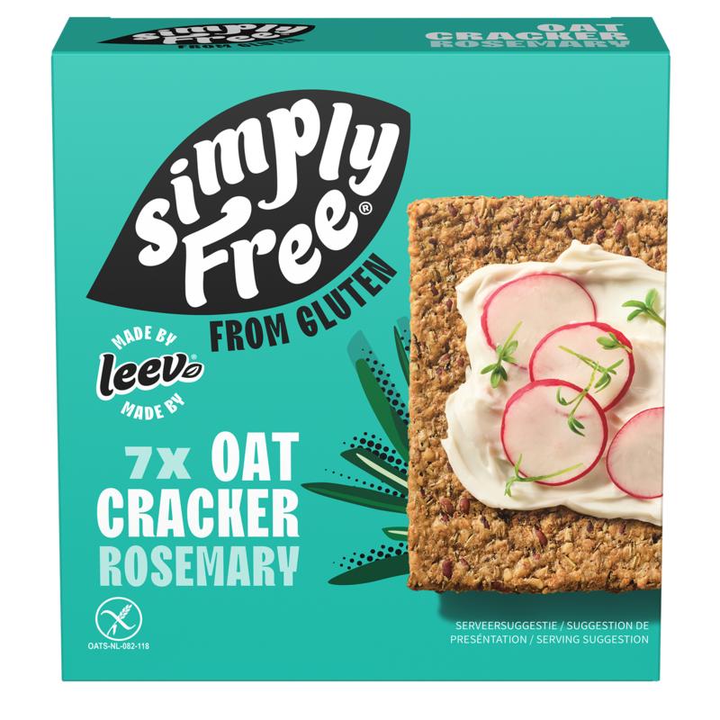 Leev Havercracker Rozemarijn Free From Gluten Bio