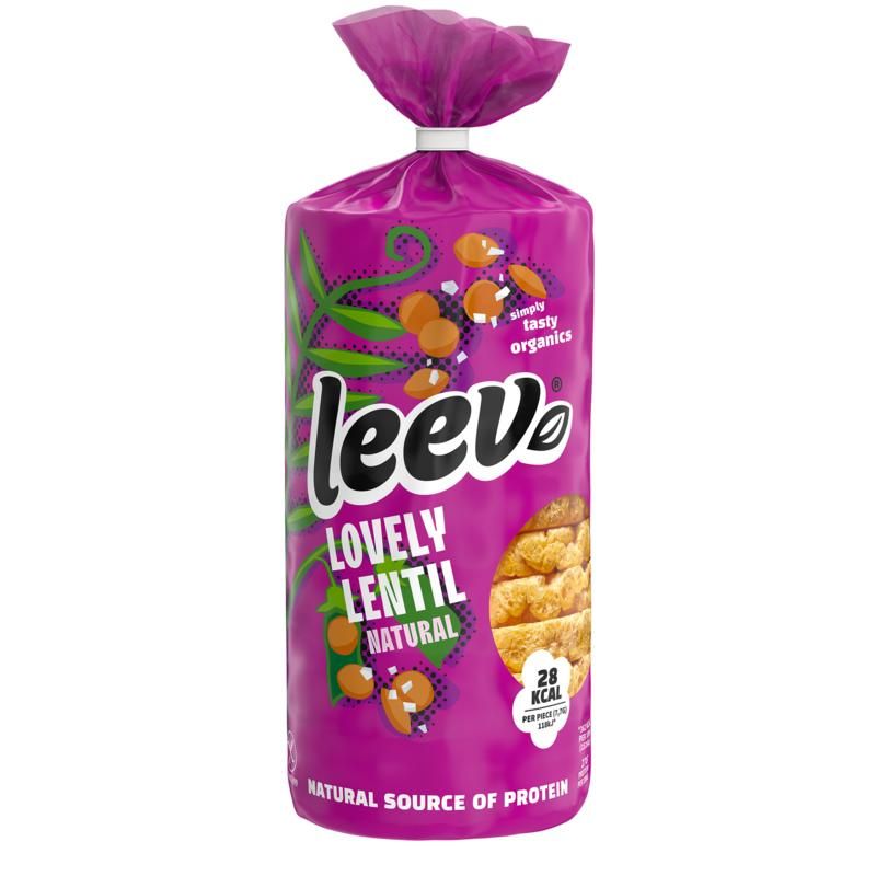 Leev Lovely Lentil Cakes Natural Bio