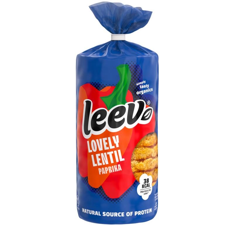 Leev Lovely Lentil Cakes Paprika Bio
