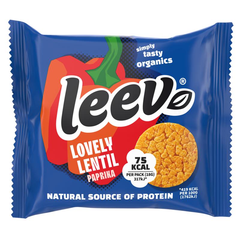 Leev Lovely Lentil Cakes Paprika Bio