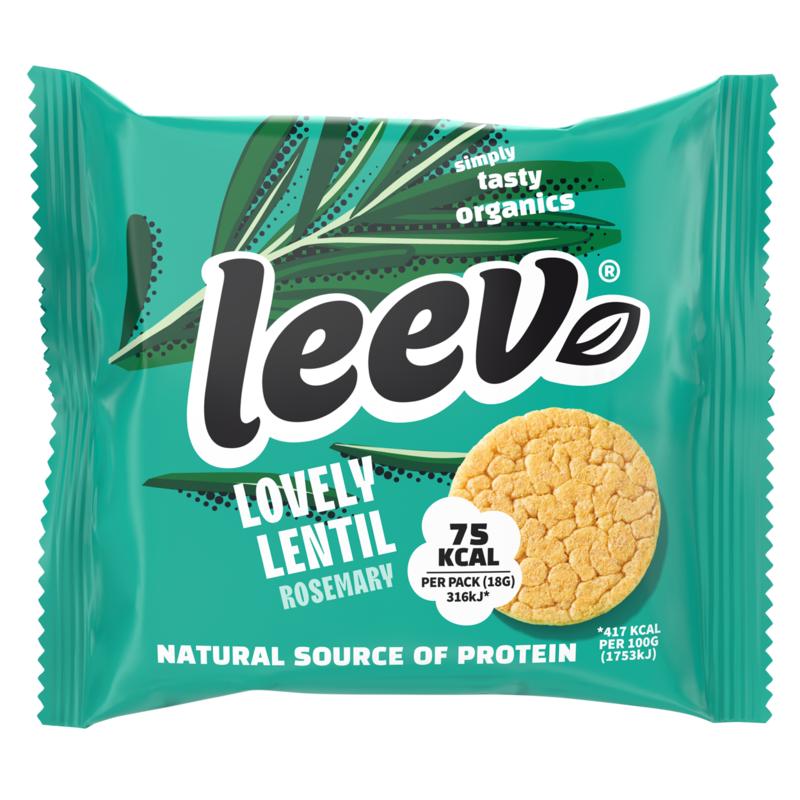 Leev Lovely Lentil Cakes Rosemary Bio