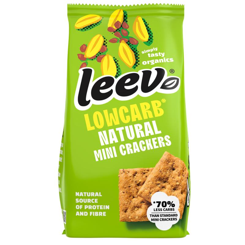 Leev Lowcarb Mini Crackers Natural Bio