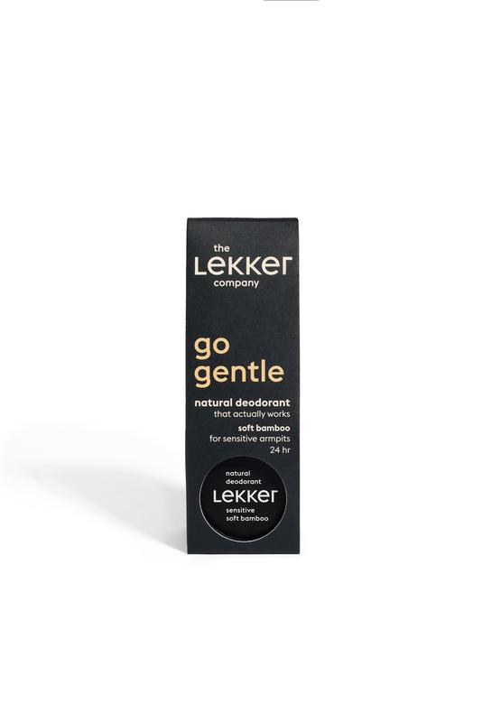 Lekker Company Deodorant Natural Soft Bamboo Sensitive Skin
