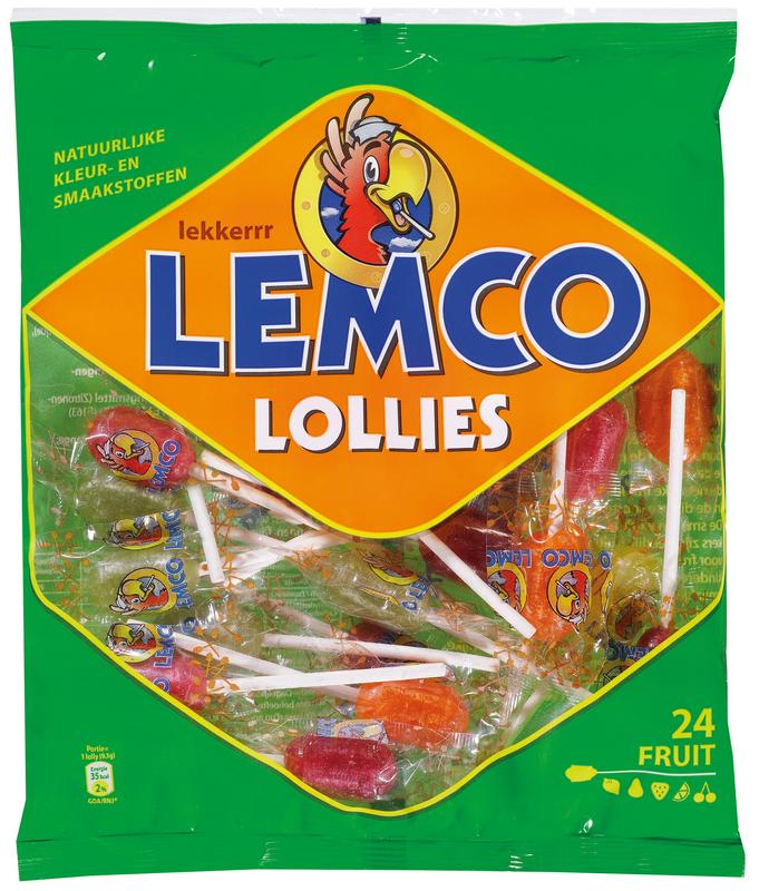 Lemco Vruchten Lollies