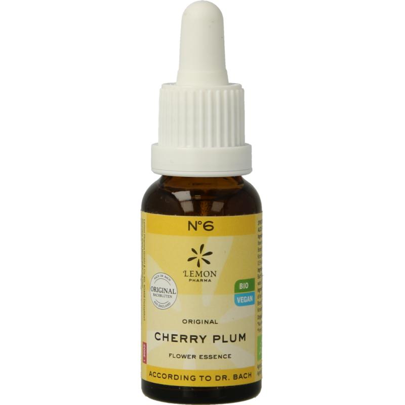 Lemon Pharma Bach Bloesemremedies Cherry Plum Bio