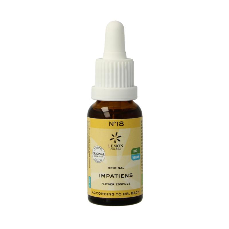 Lemon Pharma Bach Bloesemremedies Impatiens Bio