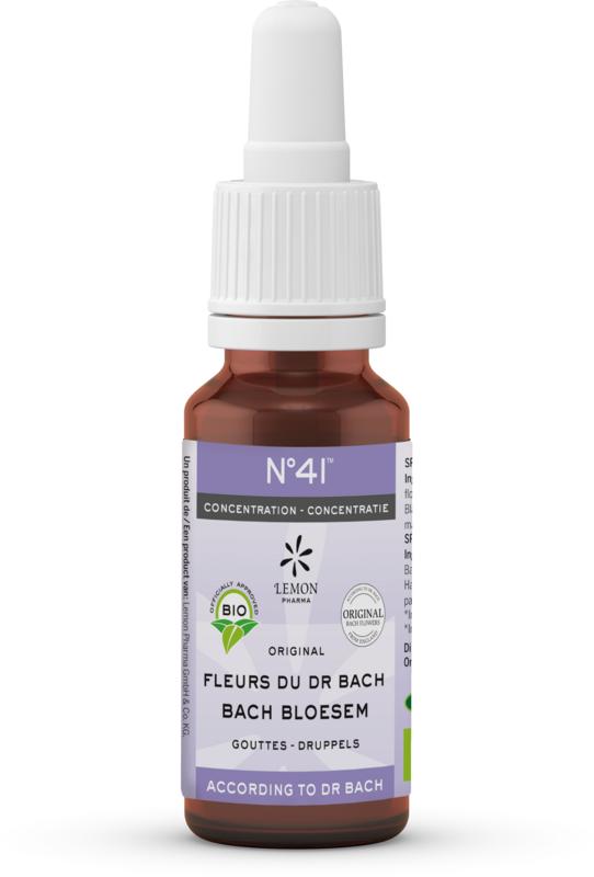 Lemon Pharma Bach Bloesems Mengeling 41 Concentratie Bio