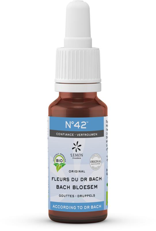 Lemon Pharma Bach Bloesems Mengeling 42 Vertrouwen Bio