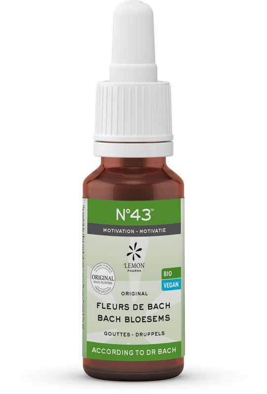 Lemon Pharma Bach Bloesems Mengeling 43 Motivatie Bio