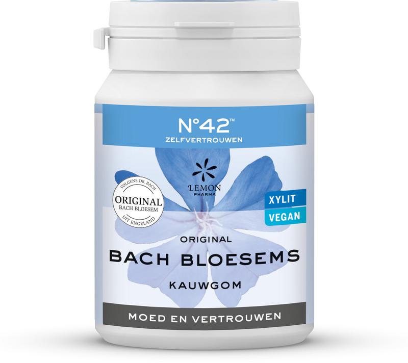 Lemonpharma Bach Kauwgom Nr. 42 Vertrouwen