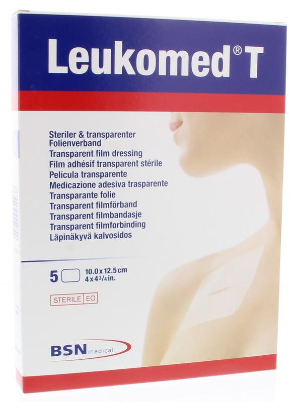 Leukomed Transparant Wondverband T 10.0 X 12.5Cm Steriel