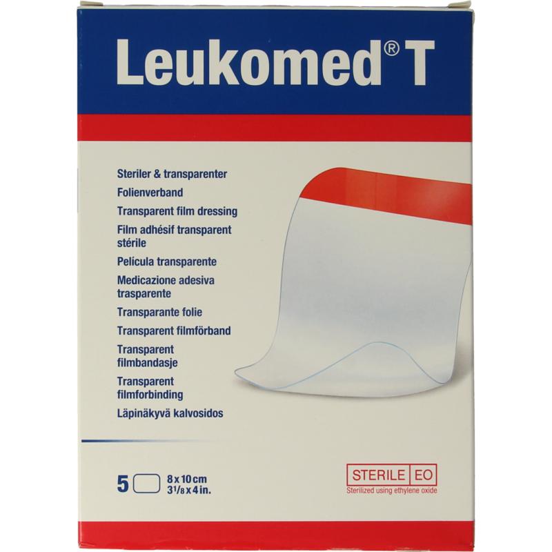 Leukomed Transparant Wondverband T 8.0 X 10Cm Steriel