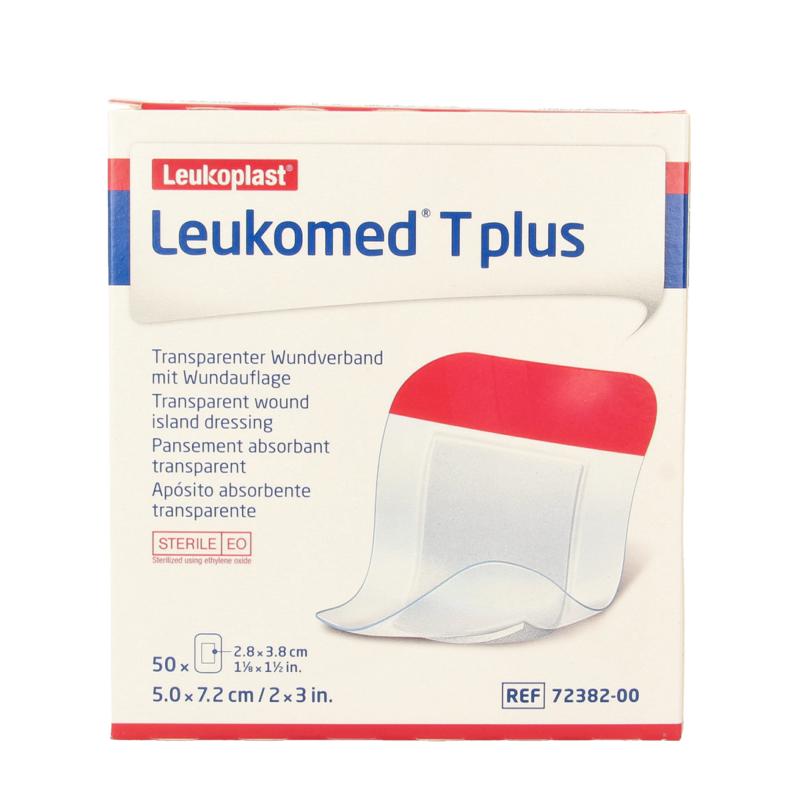 Leukomed Transparant Wondverband T Plus 7.2 X 5Cm