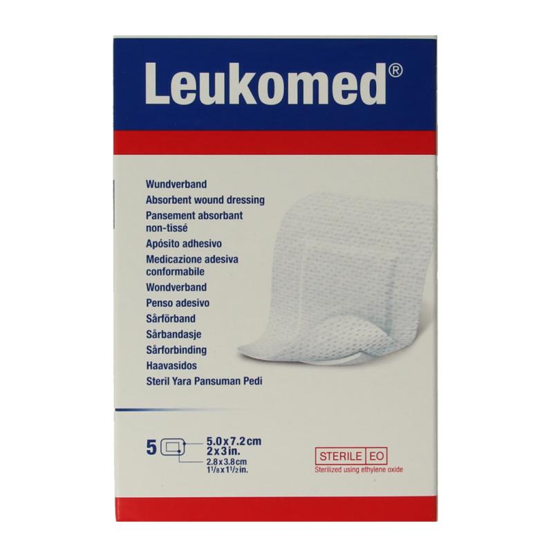 Leukomed Wondverband 7.2 X 5Cm Steriel