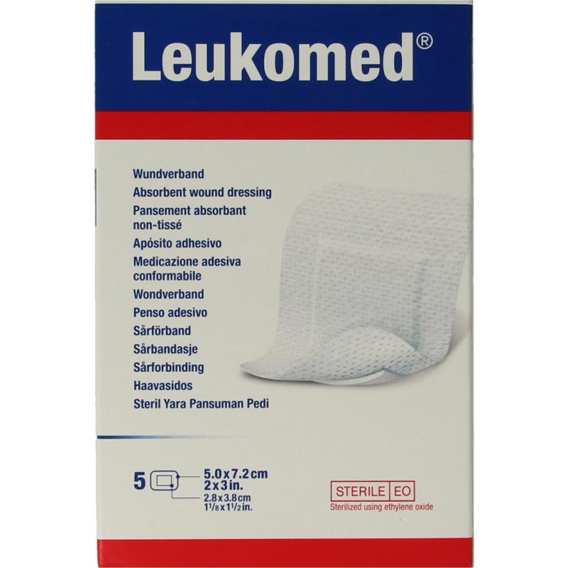 Leukomed Wondverband 7.2 X 5Cm Steriel