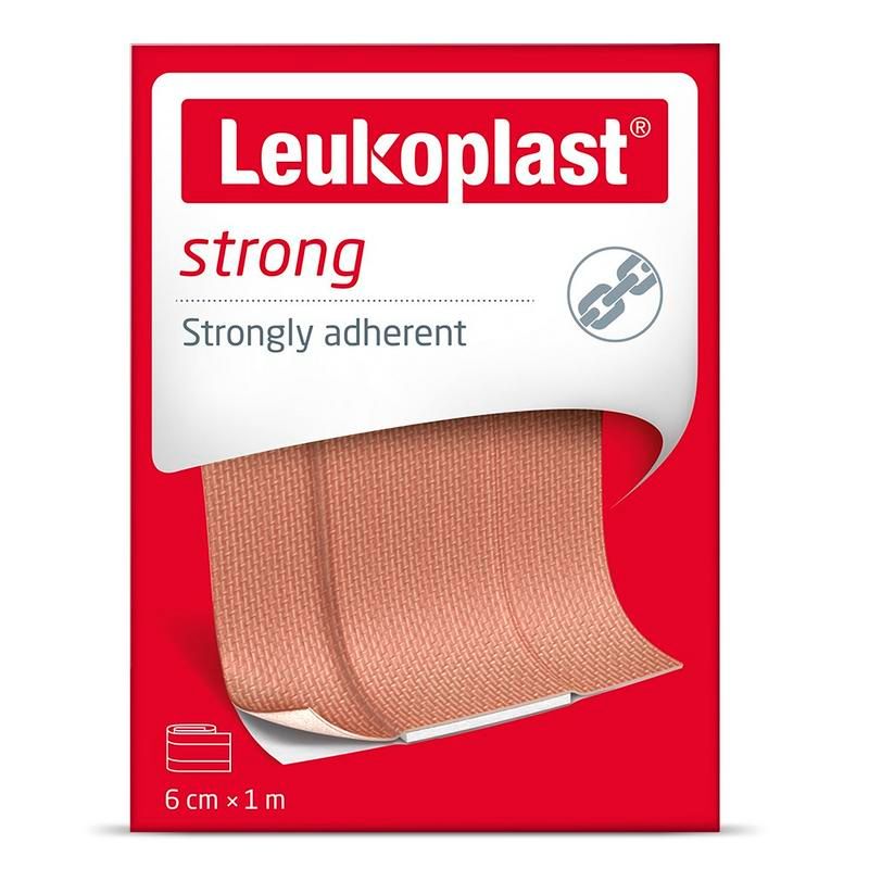 Leukoplast Pleister Strong 1M X 6Cm