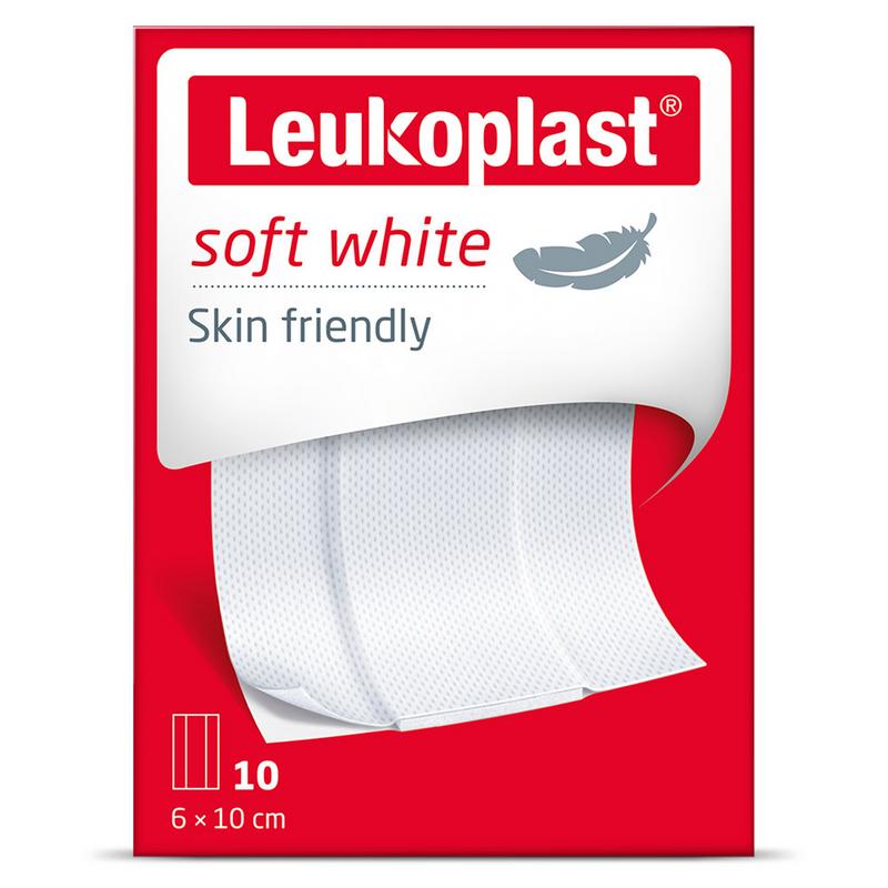 Leukoplast Soft White 8 X 10Cm