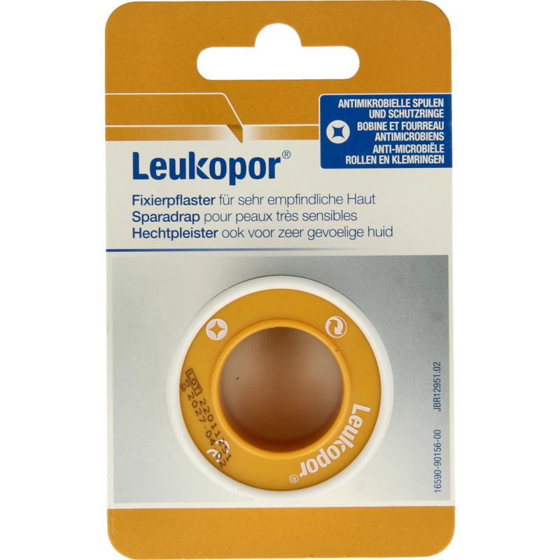 Leukopor Hechtpleister Eurolock 5M X 2.50Cm