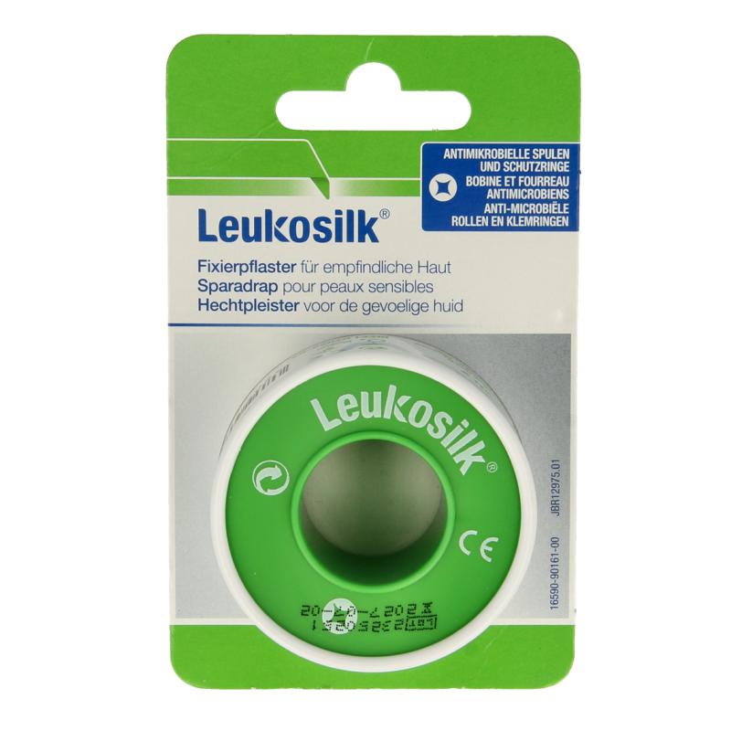 Leukosilk Hechtpleister Eurolock 5M X 2.50Cm