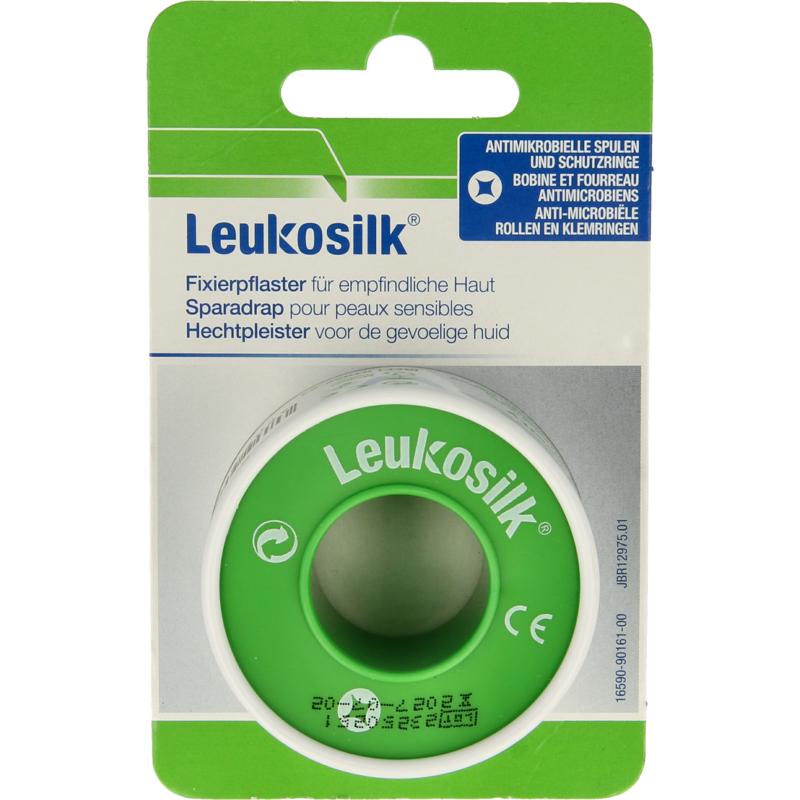 Leukosilk Hechtpleister Eurolock 5M X 2.50Cm