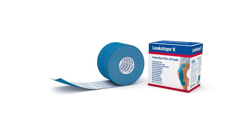 Leukotape K Elastische Tape 5M X 5Cm Blauw