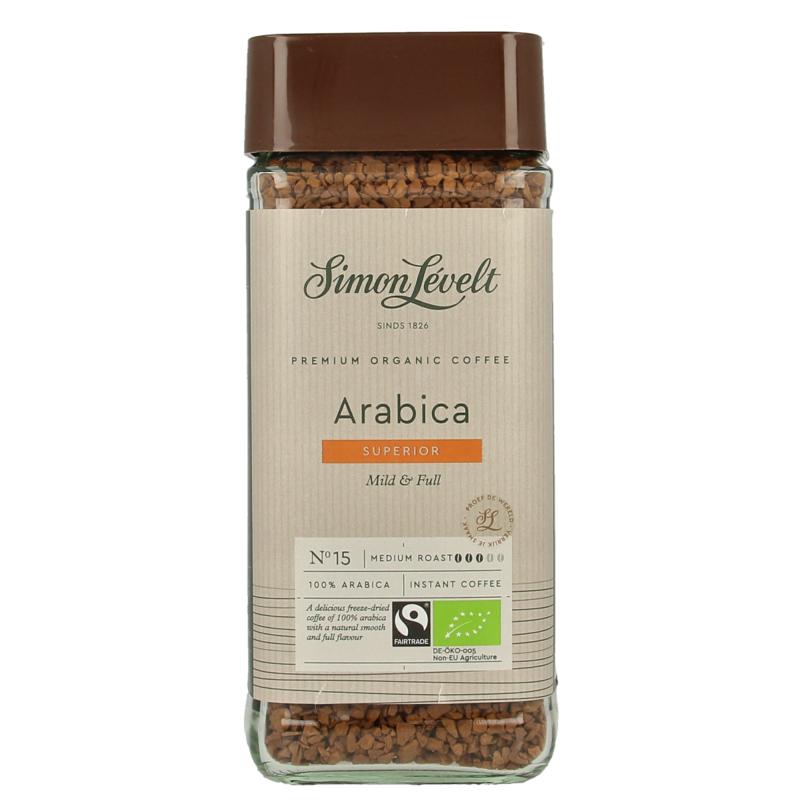 Simon Levelt Cafe Organico Arabica Instant Bio