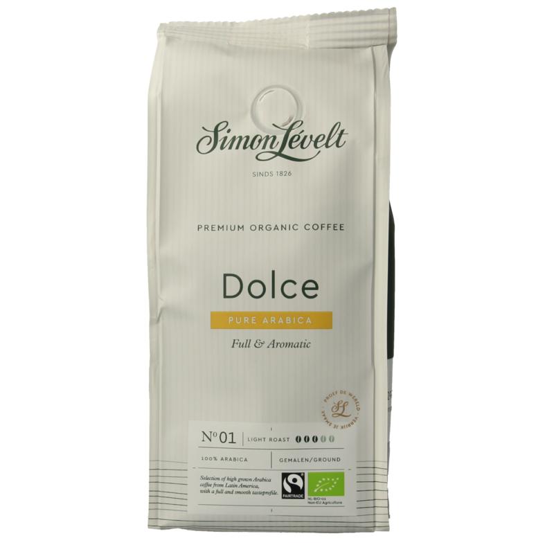 Simon Levelt Cafe Organico Dolce Snelfilter Bio